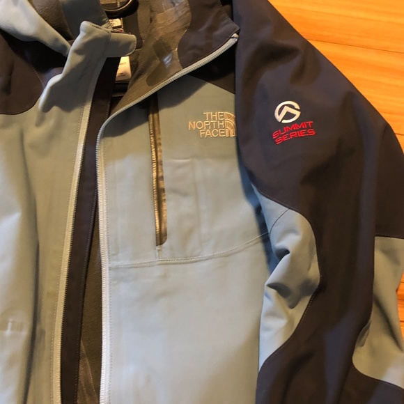 The North Face Jackets & Blazers - The North Face Summit Series Two-Tone Blue and Navy Softshell Jacket
